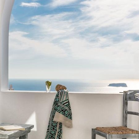 Aspronisi Luxury Villa With Caldera View Megalochori  Pokój zdjęcie