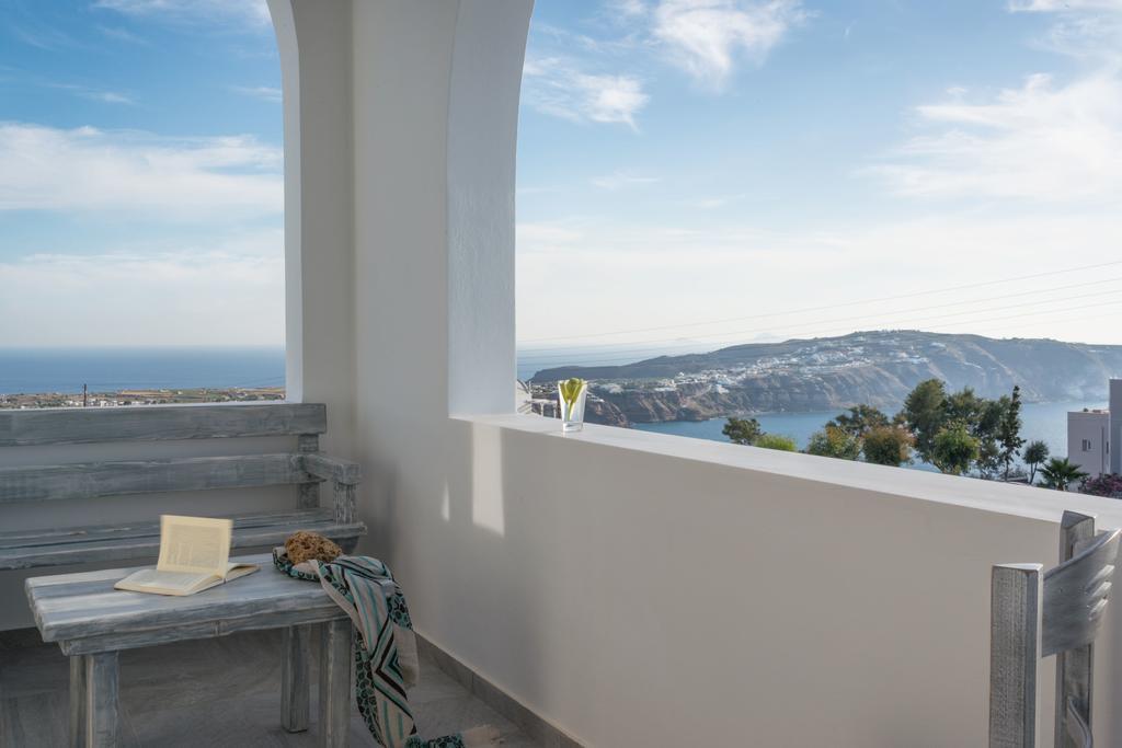 Aspronisi Luxury Villa With Caldera View Megalochori  Pokój zdjęcie