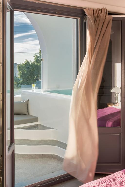 Aspronisi Luxury Villa With Caldera View Megalochori  Pokój zdjęcie